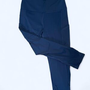 Gottex Navy Athletic Capri  Leggings
